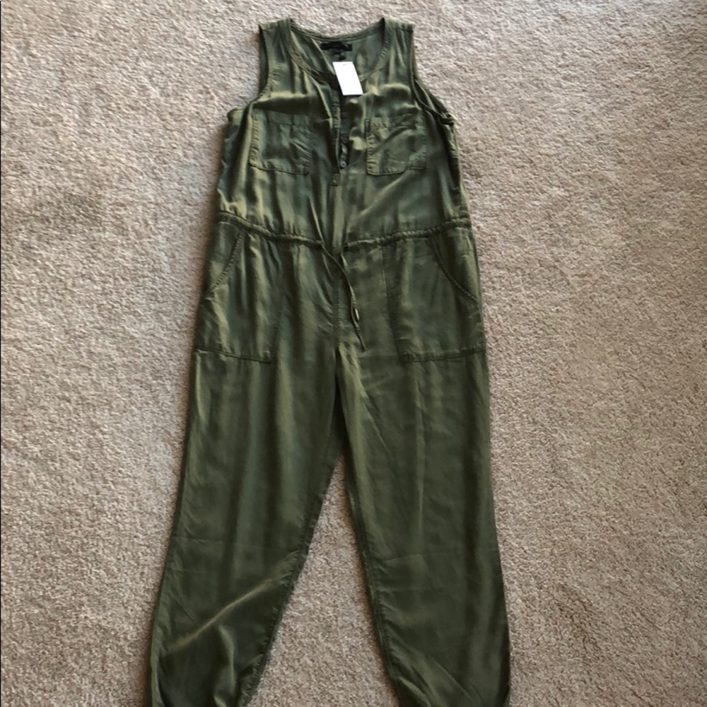 NWT Army green jumpsuit, never worn